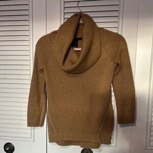 INC International Concepts Camel Knit Top